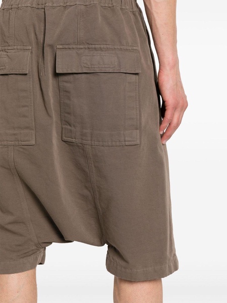 Drawstring Pods drop-crotch shorts