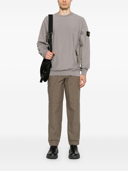 mid-rise cargo trousers