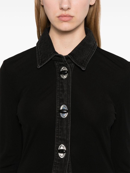 turn-lock tailored shirt