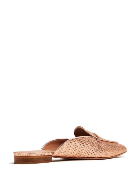 Berto leather mules