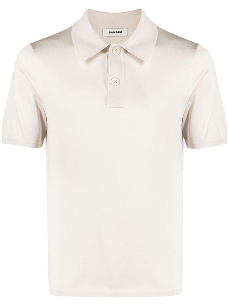 Piqué-Weave Polo Shirt