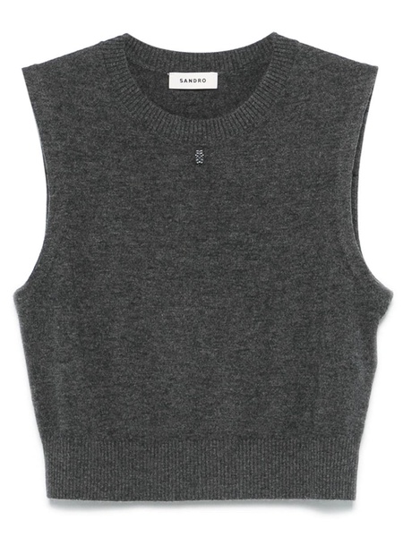 cropped vest