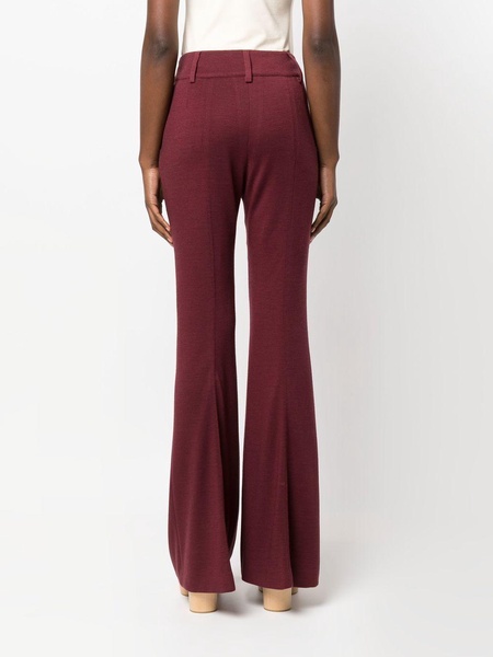 Rhein high-waisted flared trousers 