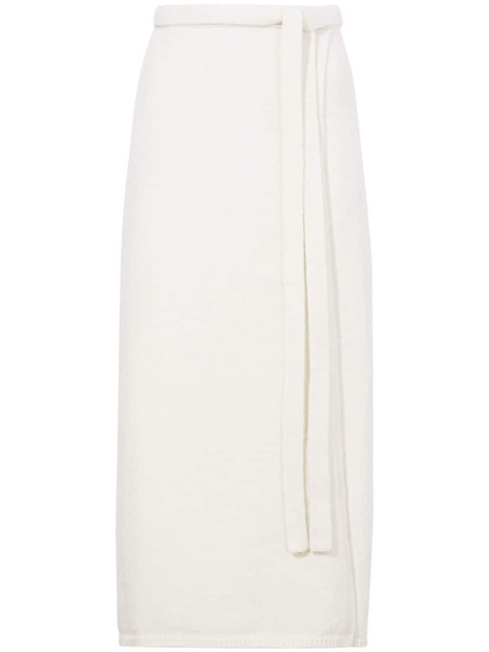 Zadie knit wrap skirt