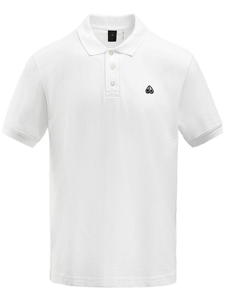 logo-embroidered cotton polo shirt