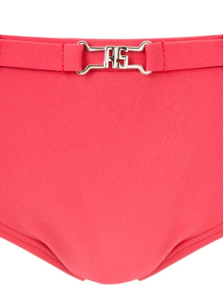 belt detail swim trunks