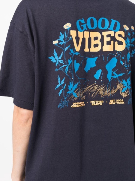 Good Vibes print T-shirt