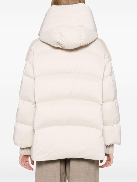 hooded padded jacket