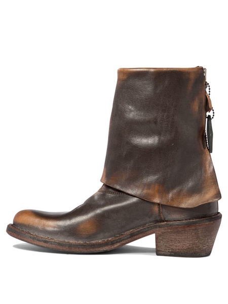 Dallas leather ankle boots