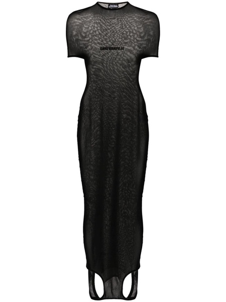 x Shayne Oliver mesh maxi dress