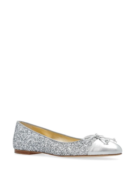 Pirouette glittered ballerina shoes