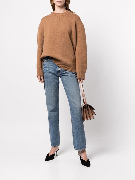 Rosie mock-neck cashmere jumper