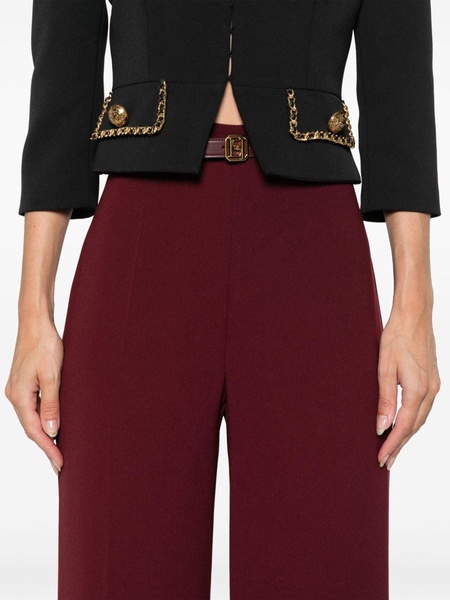 belted palazzo pants