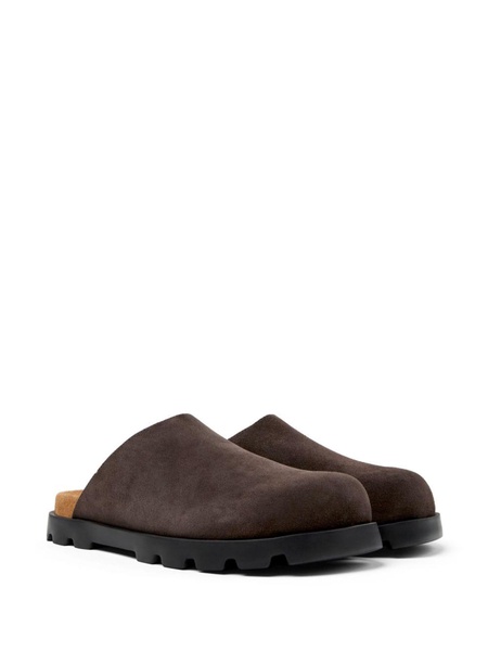 Brutus slip-on leather clogs