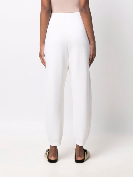 elasticated-waist trousers