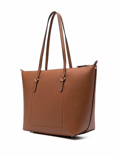 Keaton logo-plaque tote bag