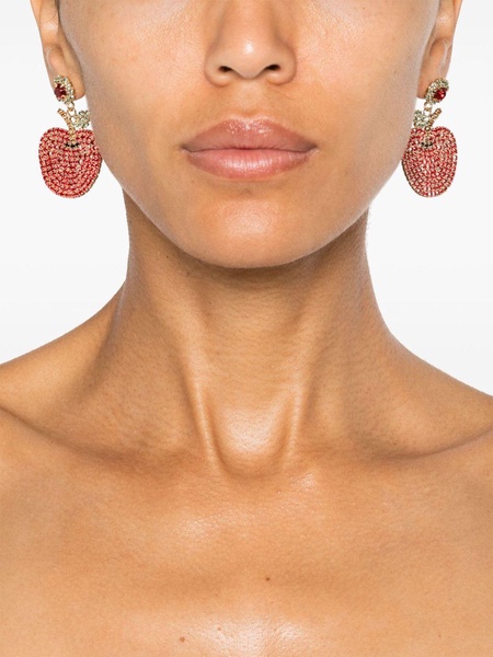 Cornucopia drop earrings