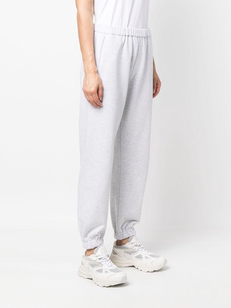 logo-patch cotton track pants