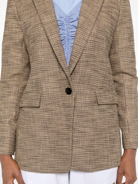 Prince of Wales-pattern blazer