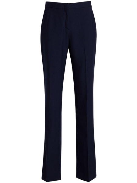 slim-cut tailored trousers