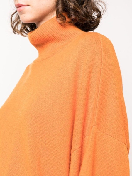 long-sleeve roll-neck jumper