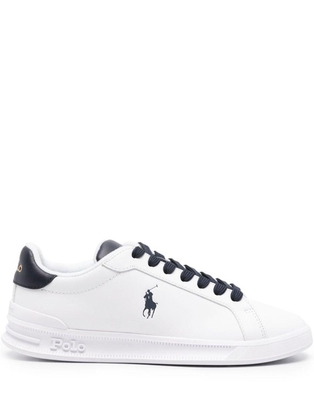 Polo Pony leather sneakers