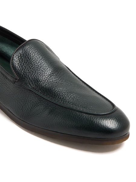 Dune leather loafers