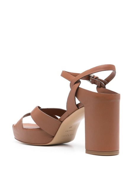 Madrid 80mm leather sandals