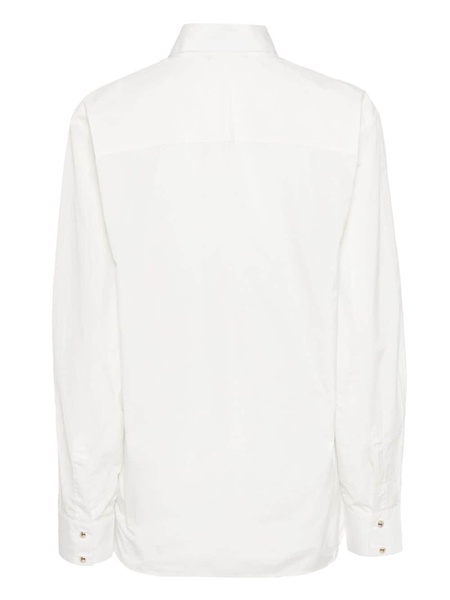 embroidered cut-out shirt