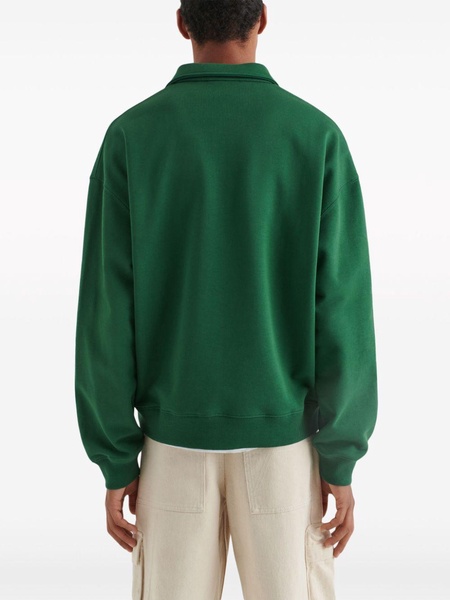 Remi organic-cotton quarter-zip sweatshirt