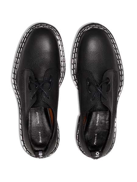 leather Oxford shoes