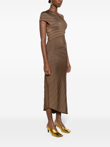 Lurenz asymmetric midi dress