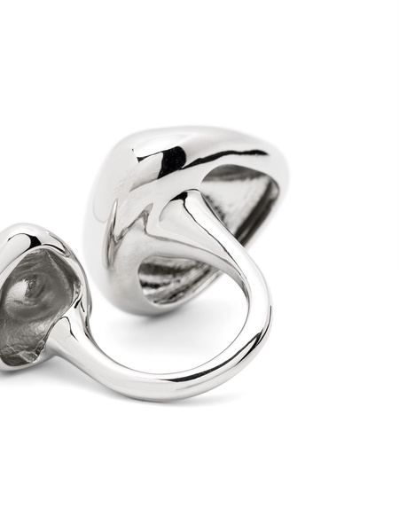 Cleo asymmetric-design ring