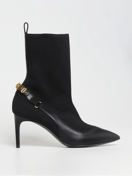 Heeled booties women Moschino Couture