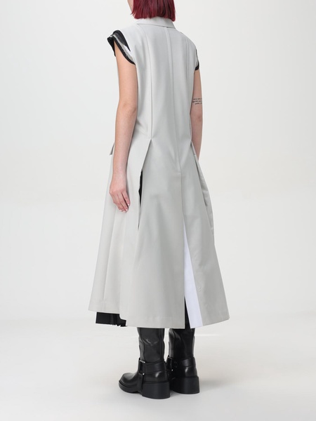 Sacai viscose trench coat