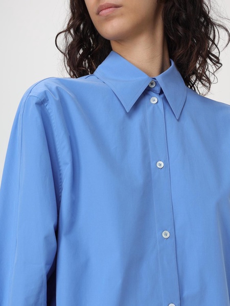 Oversized cotton poplin shirt