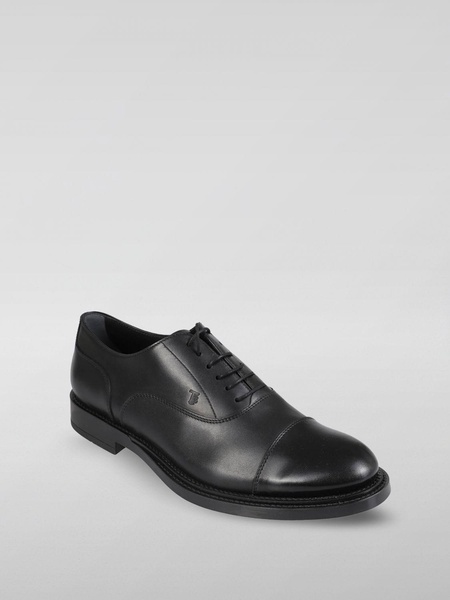 monogram-stamp oxford shoes