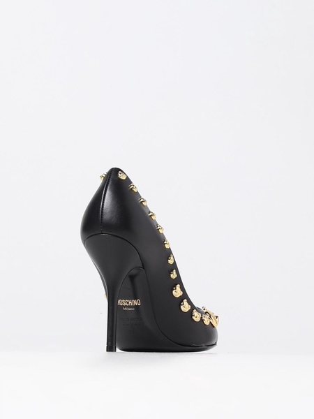 Moschino Couture leather pumps