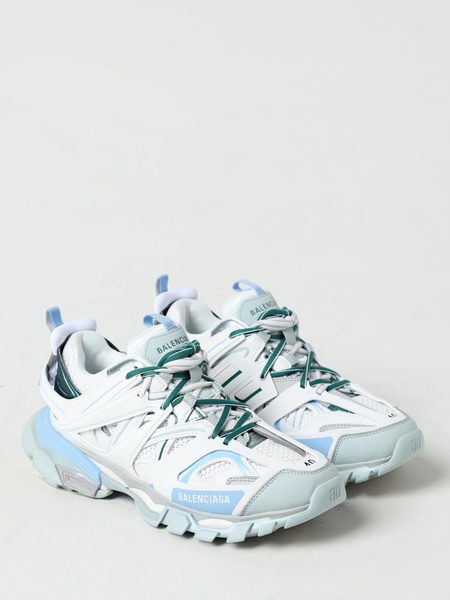 Balenciaga Track White/Blue/Grey Mesh And Nylon Trainer Women