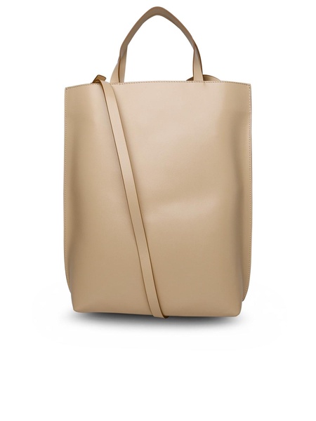 Ganni Cream Lear Bag