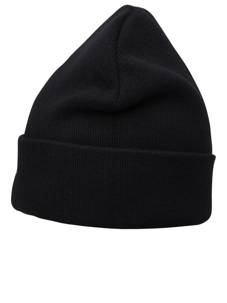 Black Wool Beanie