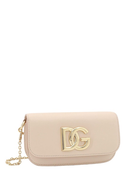 Dolce & Gabbana 3.5 Logo Plaque Small Shoulder Bag