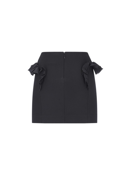 Ruffle Detail Mini Skirt