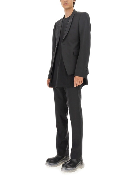 Rick Owens Single-Breasted Tailored Blazer