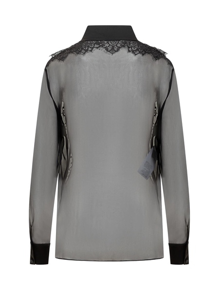 Lace Chiffon Shirt