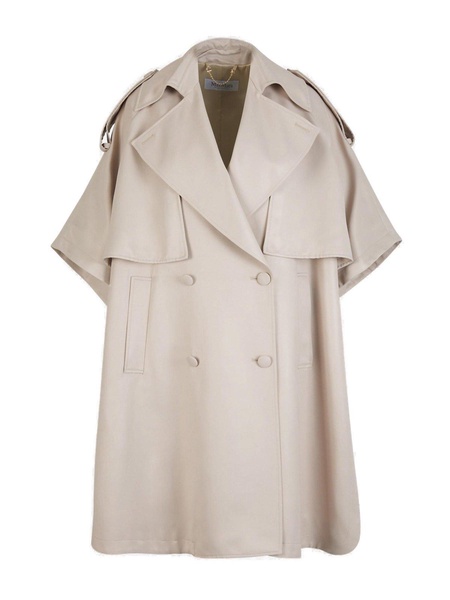 Max Mara Double-Breasted Trench Coat