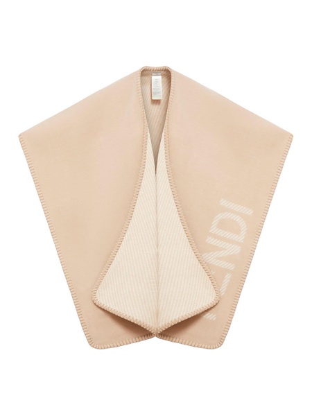 Fendi Logo Detailed Poncho