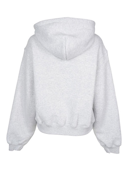 Logo Printed Drawstring Hoodie