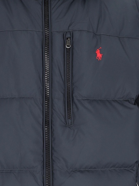 Logo Short Down Jacket