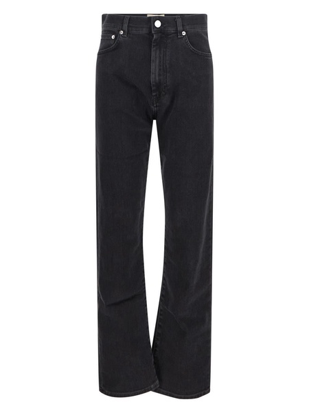 Wular Black Straight Denim Pants